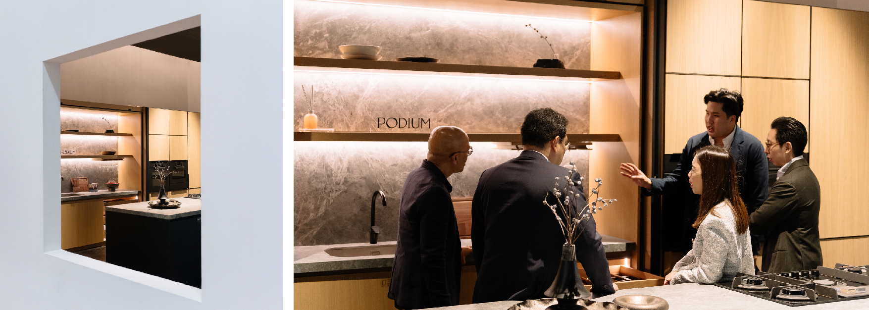 CRAFTING CALM IN THE KITCHEN: PODIUM x CRAFT STONE BY GEOLUXE AT ARCHITECT’25